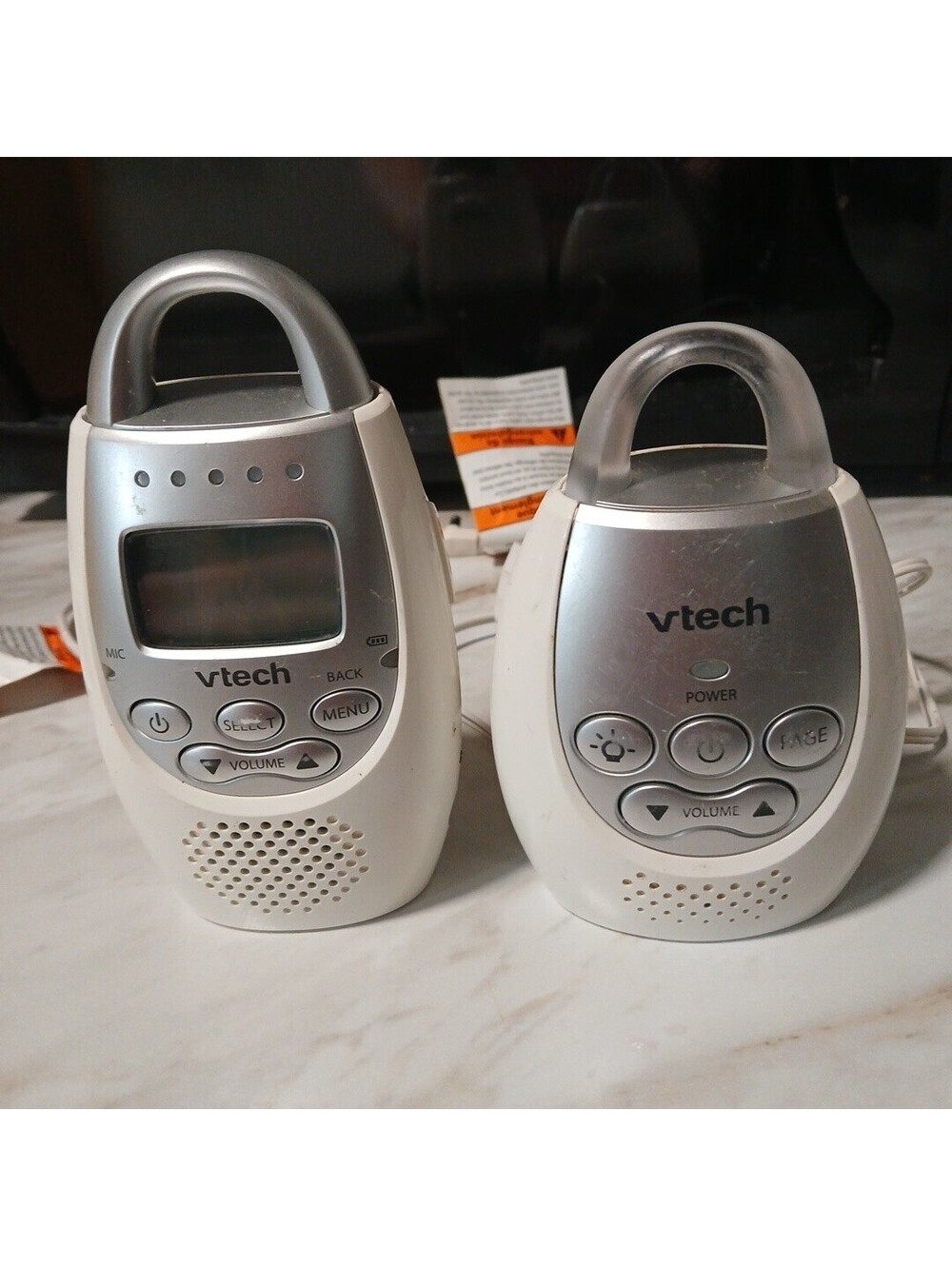 VTech DM223 Audio Monitor with Parent Unit And Power Cords